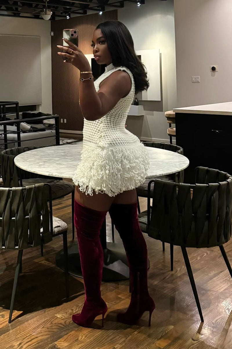 Ivory Siren Fringe Mini